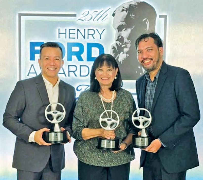Manila Bulletin's Pinky Colmenares honored with Ford's Lifetime Achievement Award