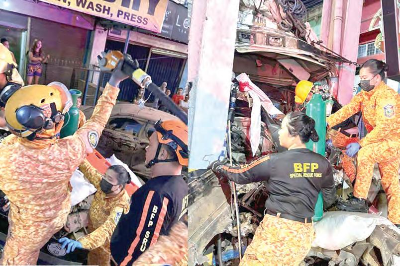 1 DEAD, 6 INJURED AS TRUCK RAMS 7 VEHICLES IN LAGUNA