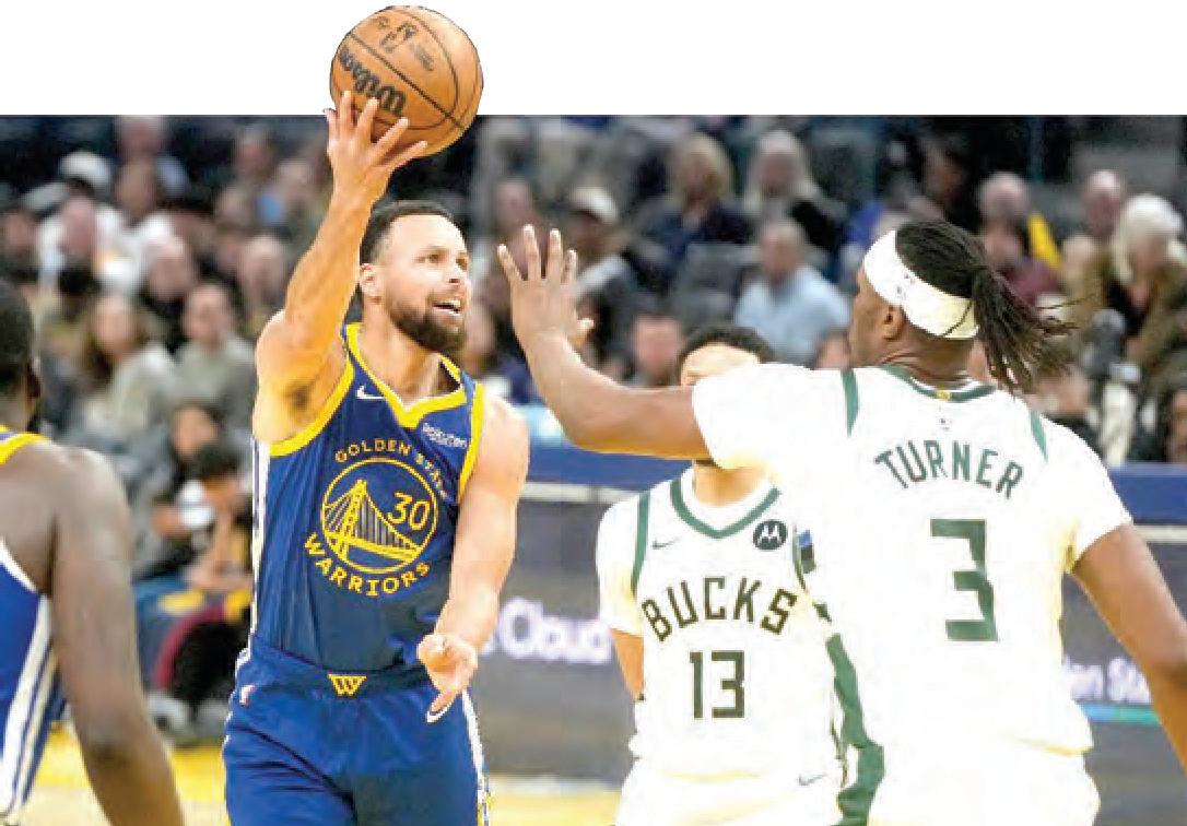 DYNAMIC DUO STRIKES AGAIN FOR WARRIORS
