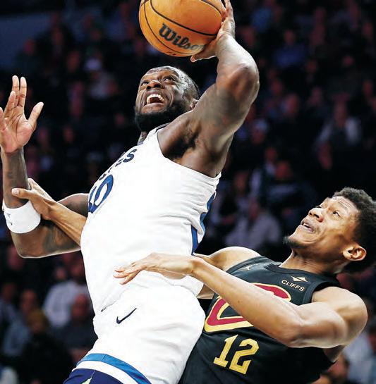 RANDLE, T-WOLVES DEVOUR CAVALIERS