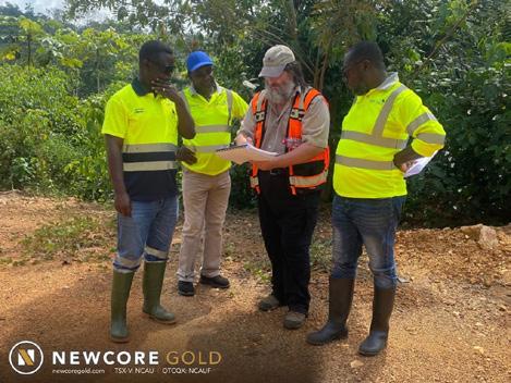 Newcore Gold Reports High-Grade Gold Intercepts at Ghana's Enchi Gold Project