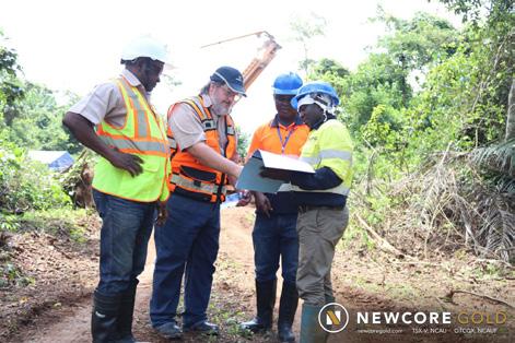 Newcore Gold Reports Exceptional Drilling Results at Enchi Gold Project