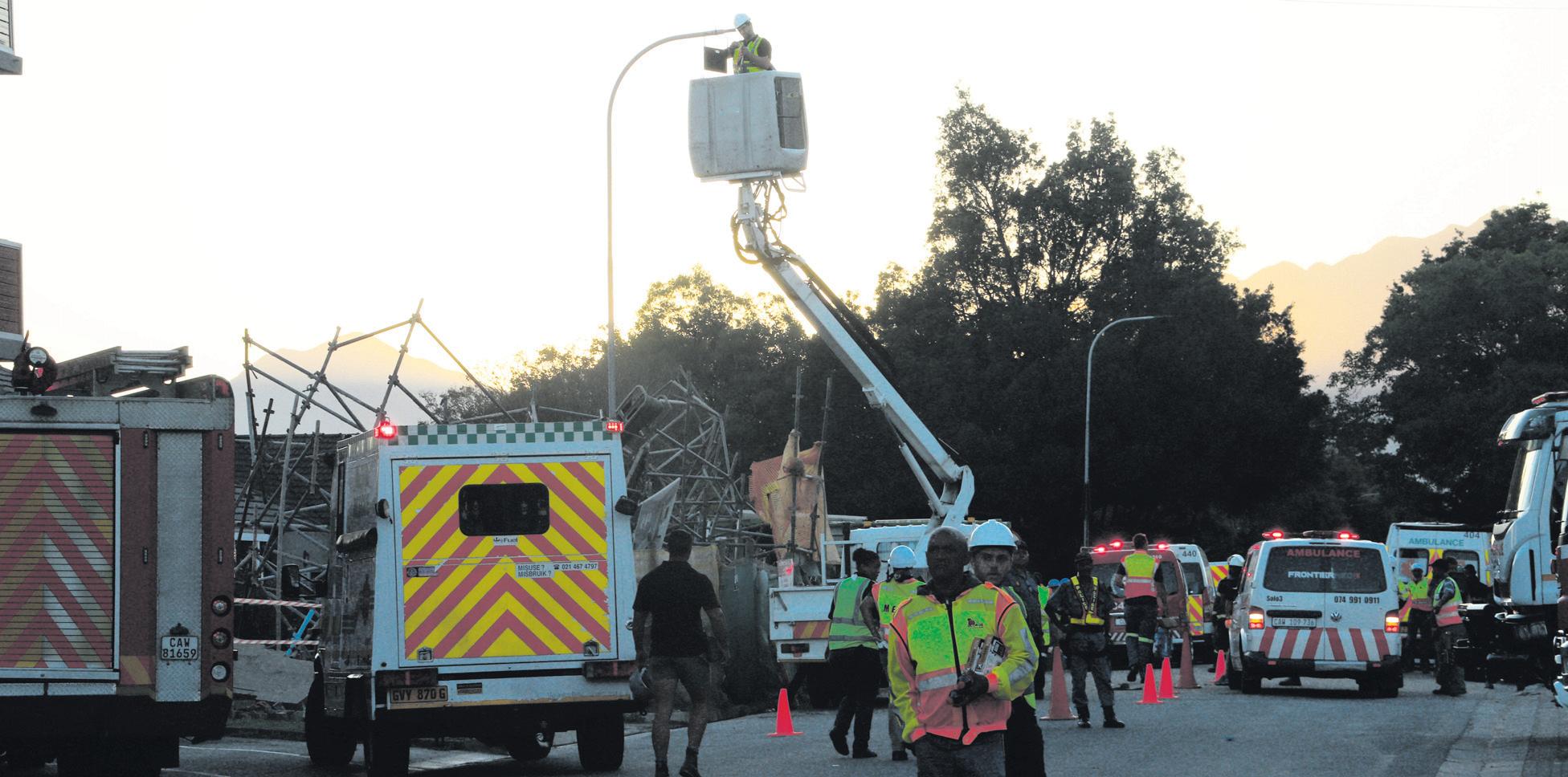 Municipality submits technical report on building collapse to SAPS