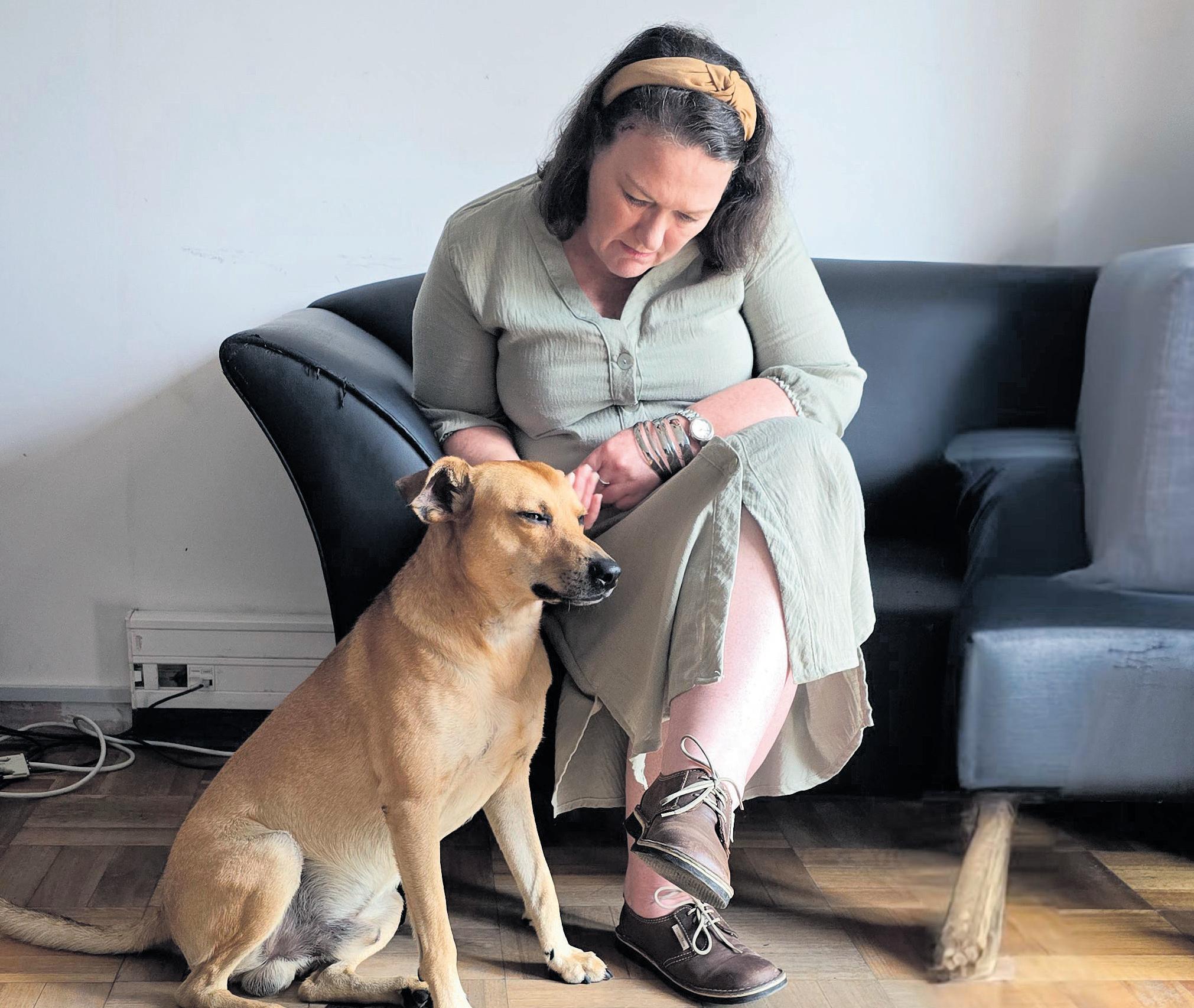 Miles of smiles with cross-bred 'police dog'