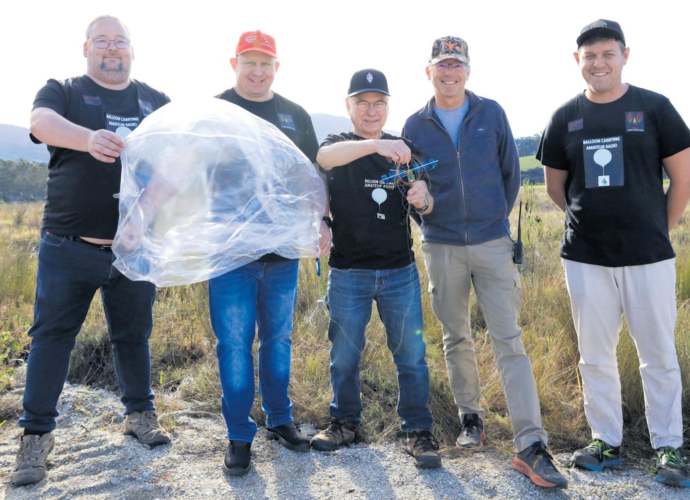 Amateur radio club sends transmitter into the sky