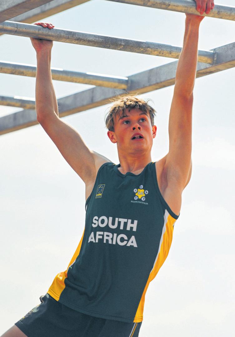 Global youth brings fire to pentathlon