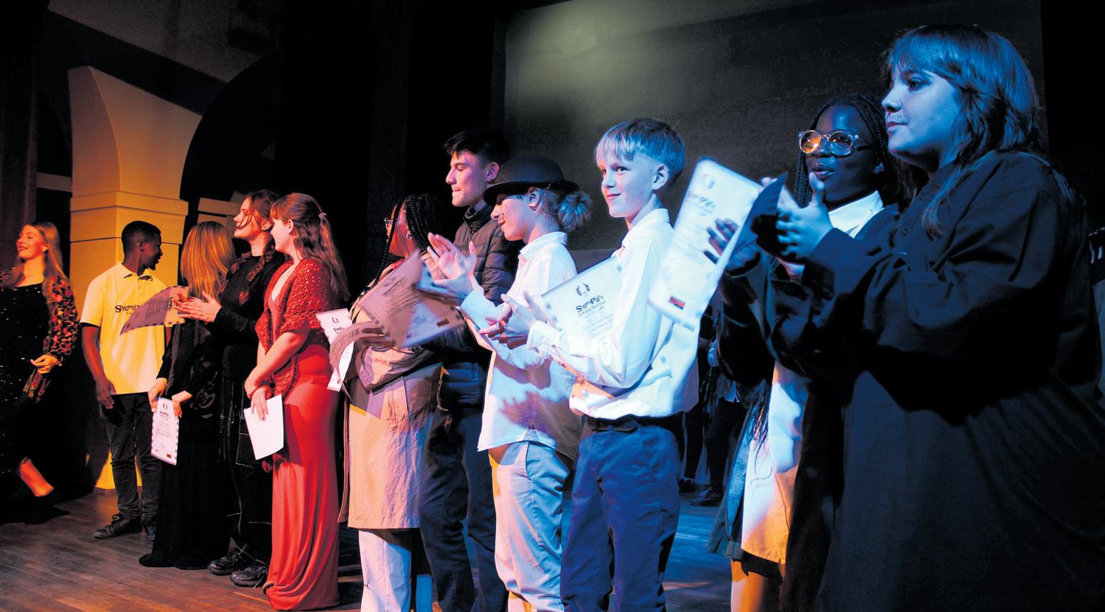 Learners take to the stage in 30-minute sessions of Shakespeare