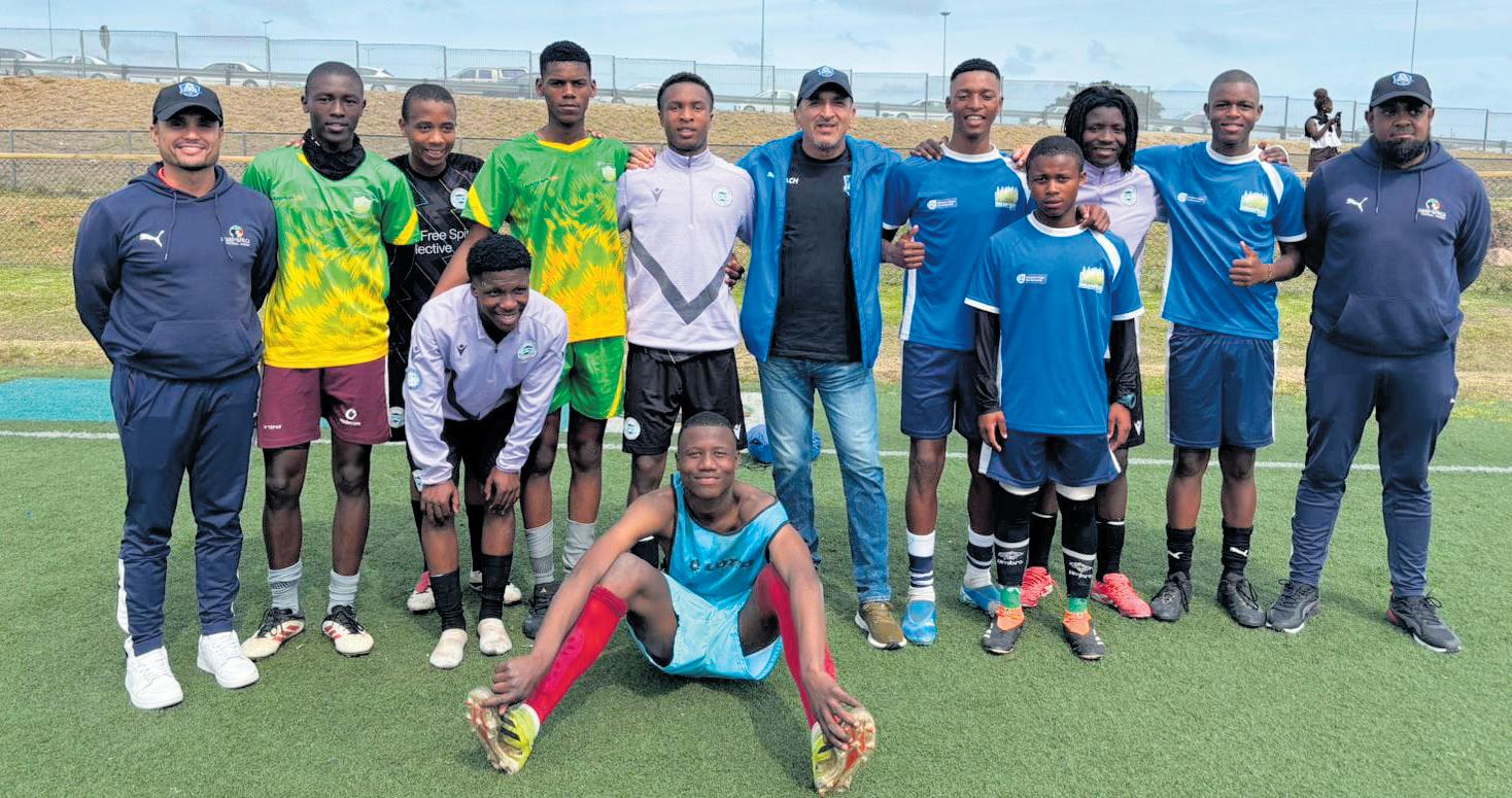 Nine locals take big step towards football dreams