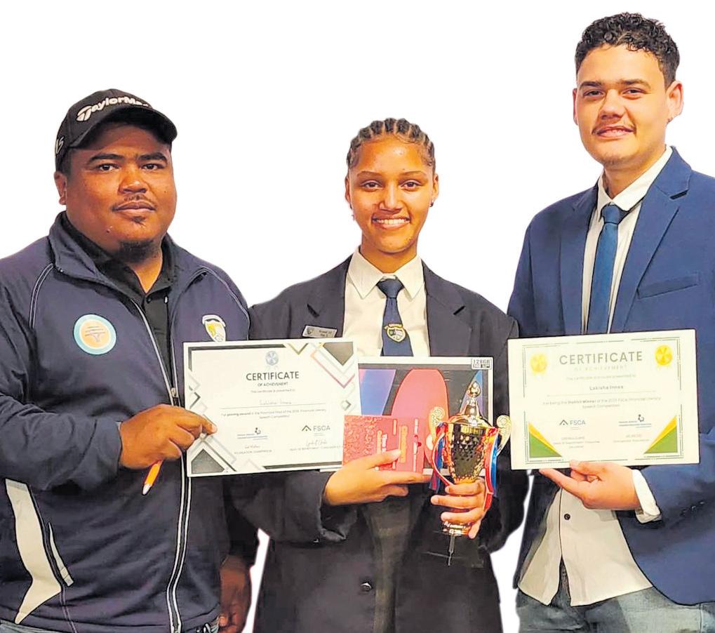 Lakisha van George Hoër blink uit met toespraak oor finansies