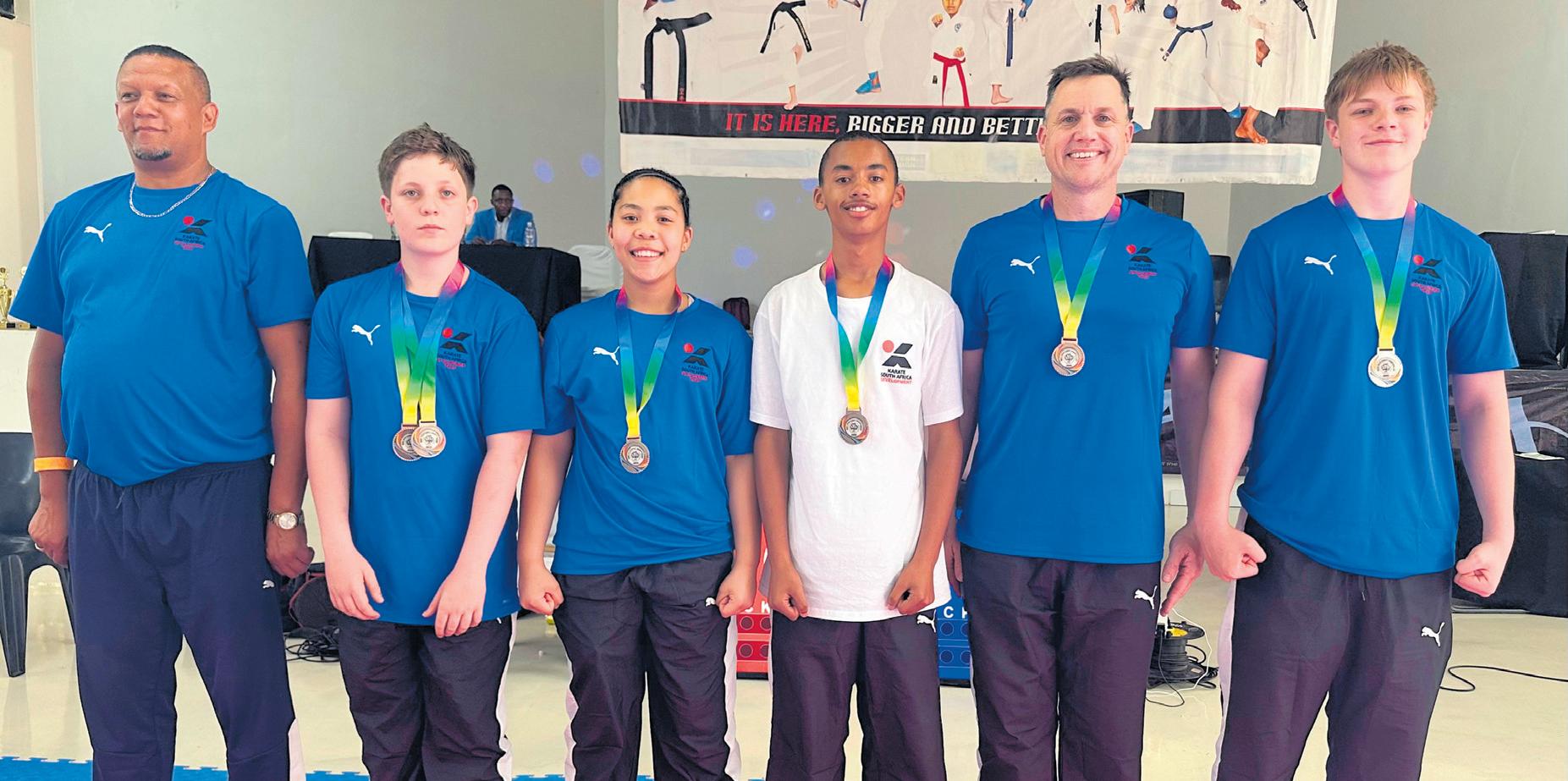 Karate Zen George's athletes bring home medals from Botswana