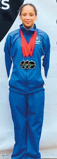 Young gymnast takes gold at nationals