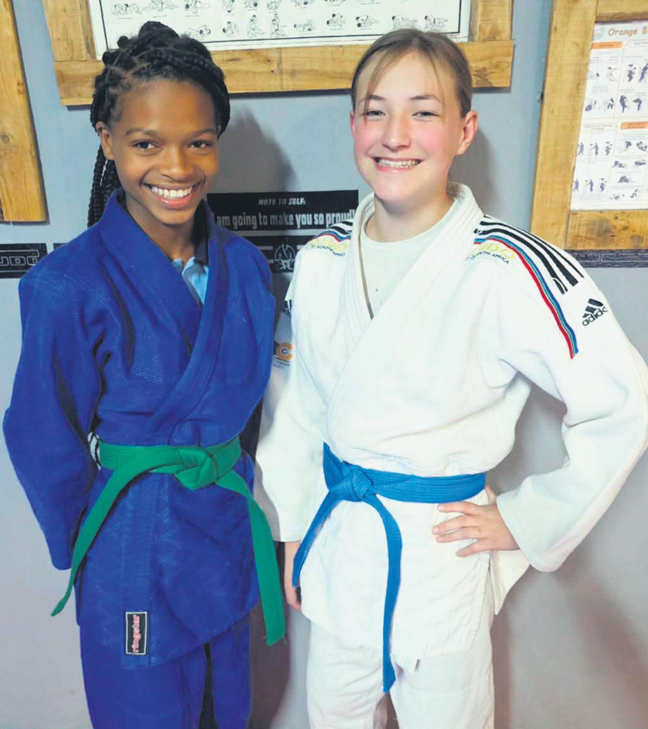 George judoka on their way to Japan