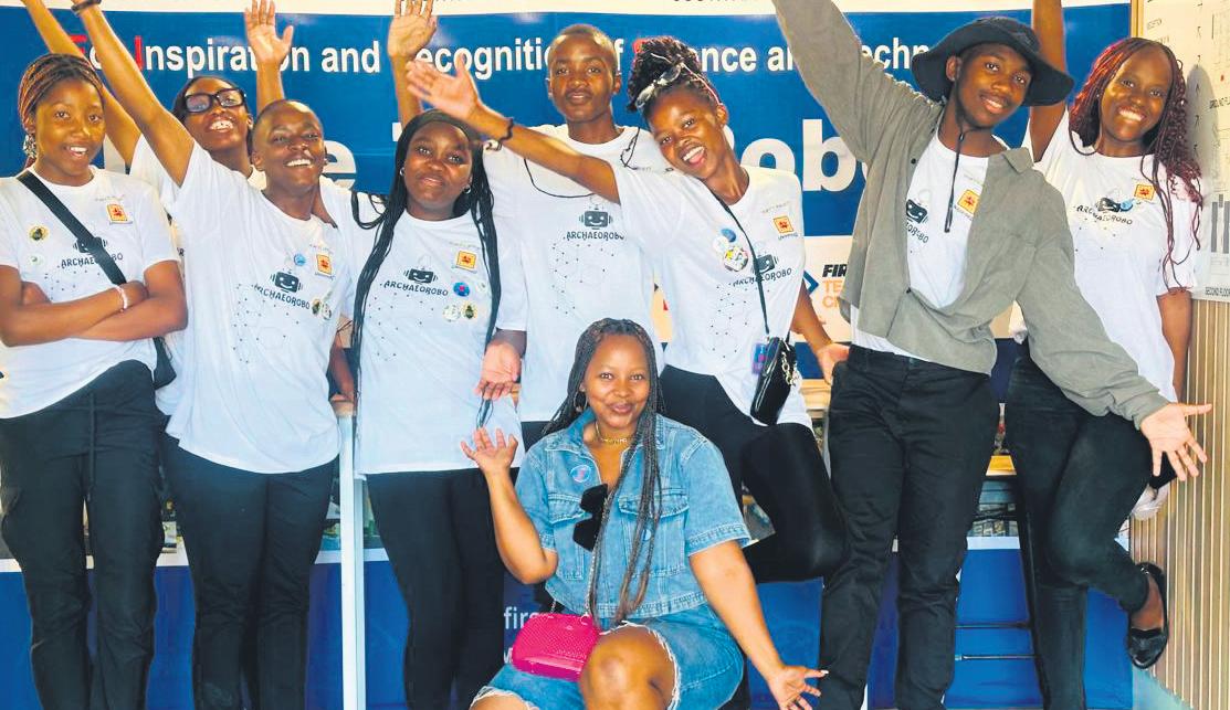Jonga High robotics team puts together the pieces
