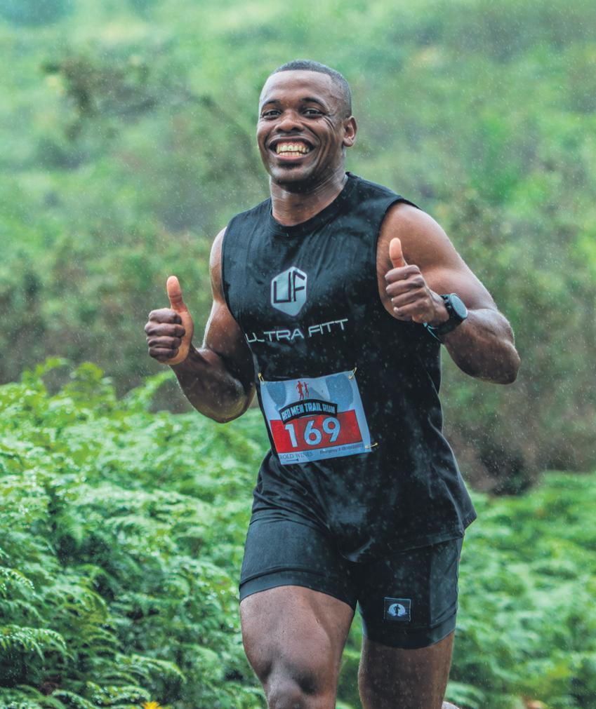 Much-needed rain on Red Men Trail Run