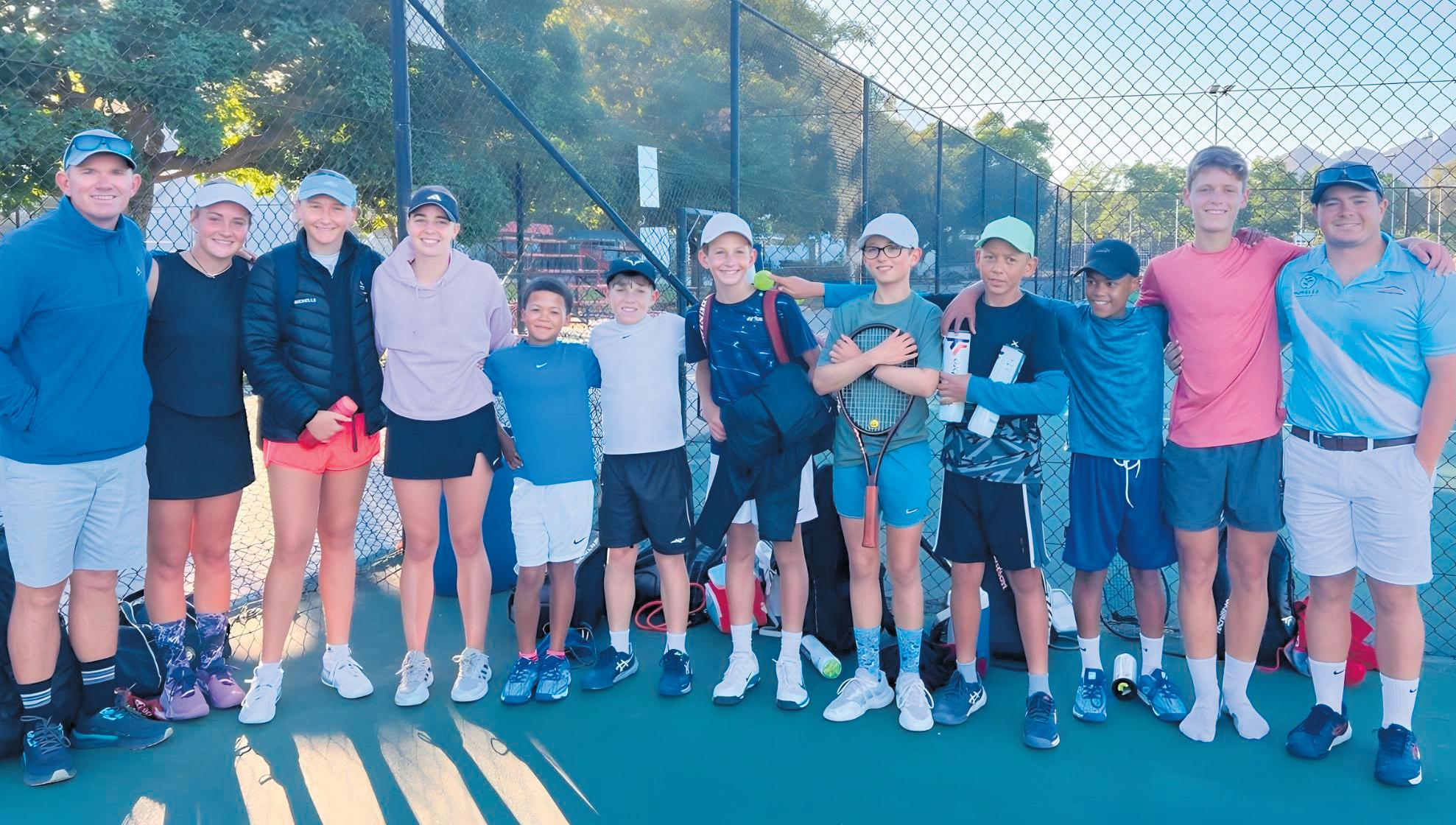 Rosemoor tennis players mean business nationally