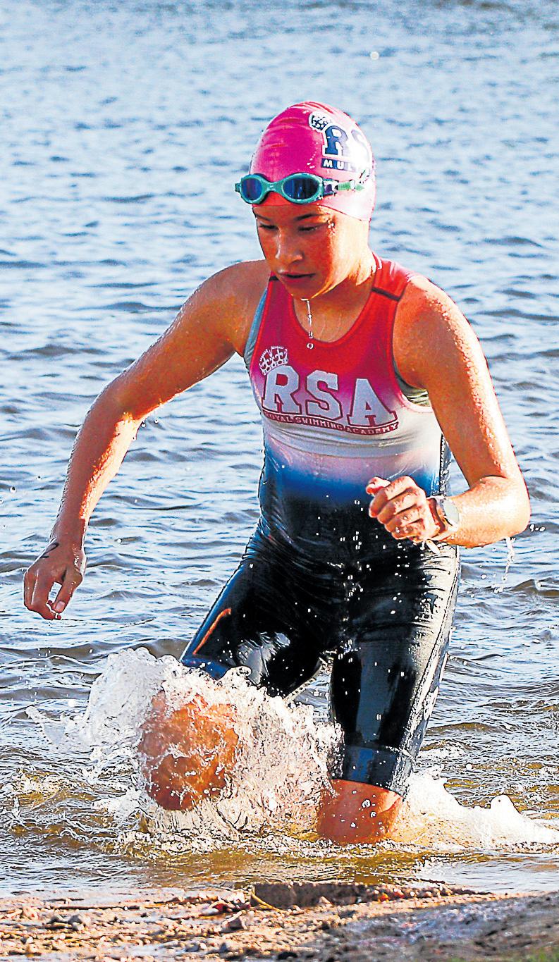 Athletes shine as Eden Triathlon heats up
