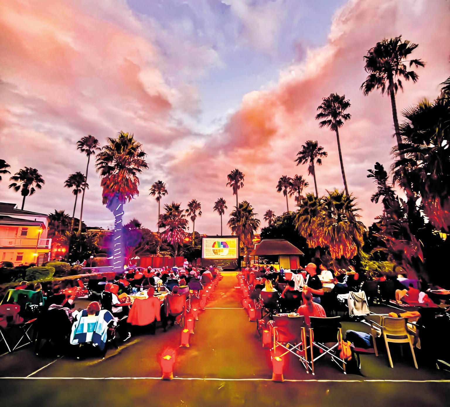 Love and a movie under the stars