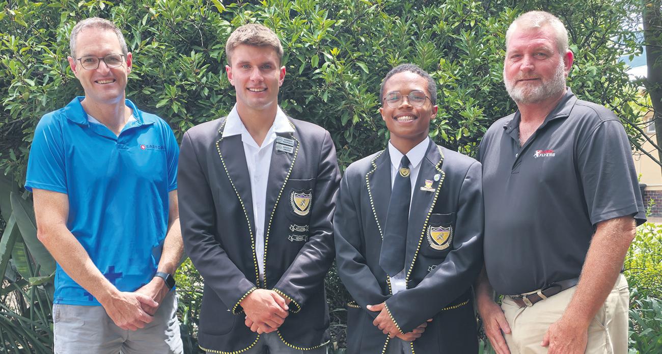 Kwagga-atlete spog met nuwe hoofborg