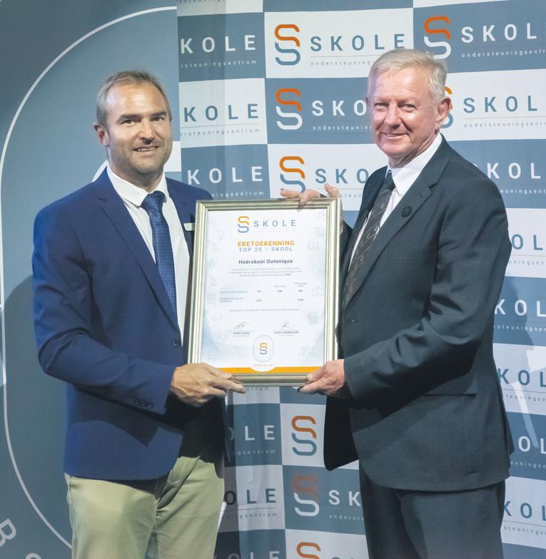 Hoërskool Outeniqua blink uit by Solidariteit-toekenningsaand