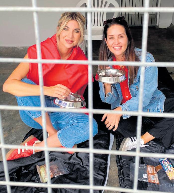 Animal lovers locked up at the SPCA