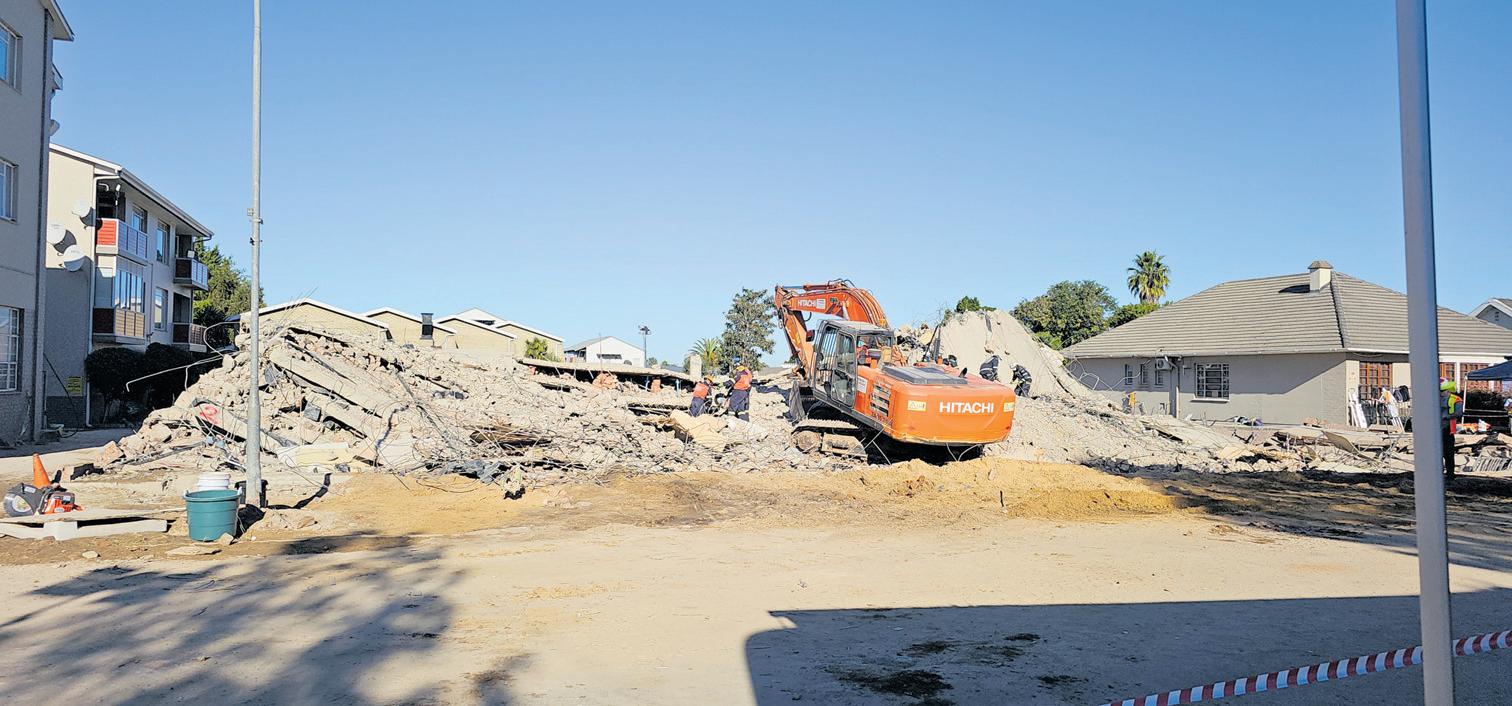 Appeal to Standard Bank to donate building disaster site's sale money