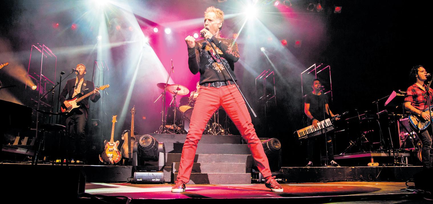 Musiekaand kombineer klassieke rock en koorklanke