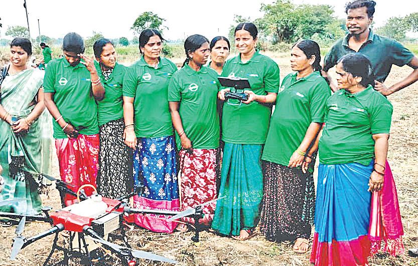 SHGs learn to operate drones