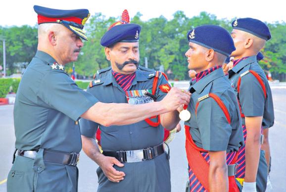 AOC recruits pass out military training with grand parade