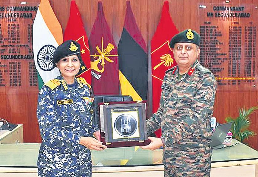 DGAFMS visits Military Hospital