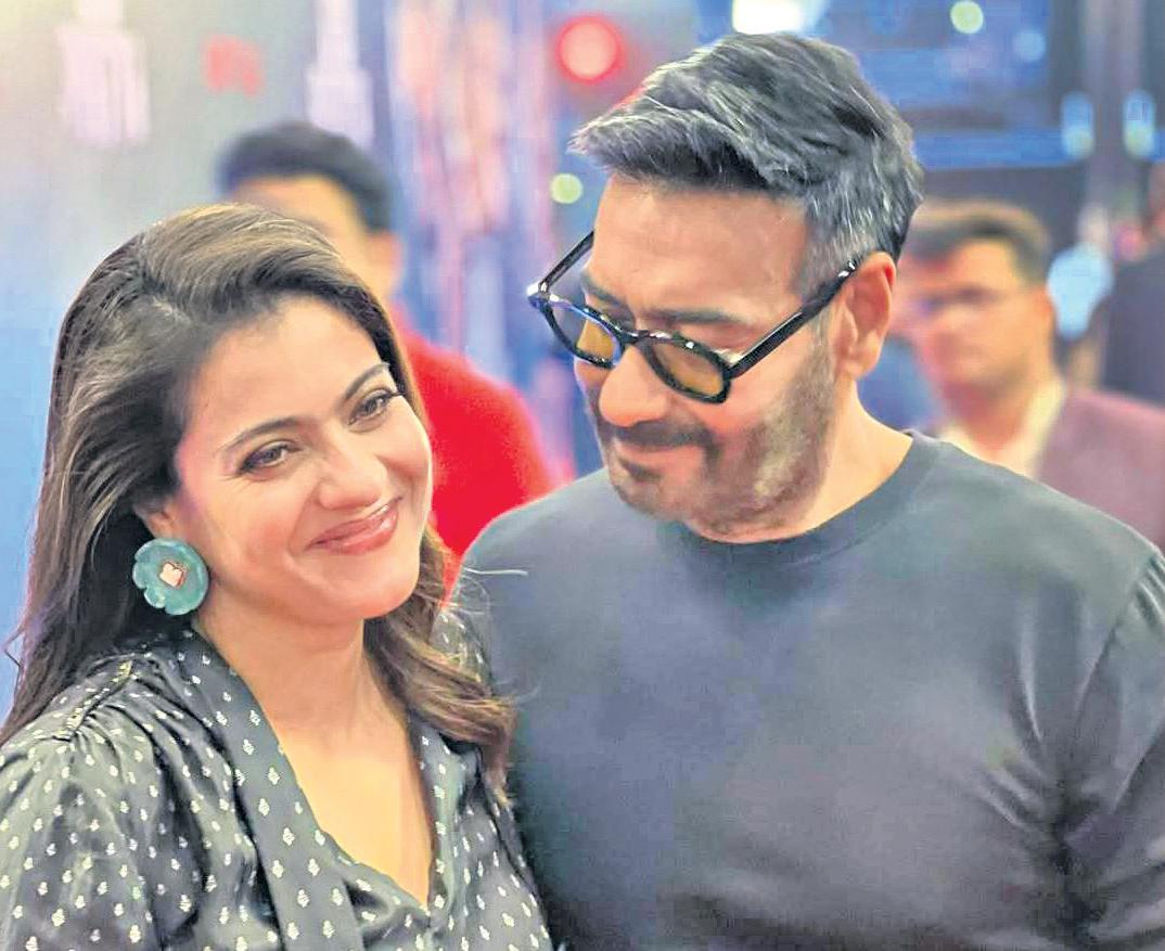 Kajol all praise for husband Ajay