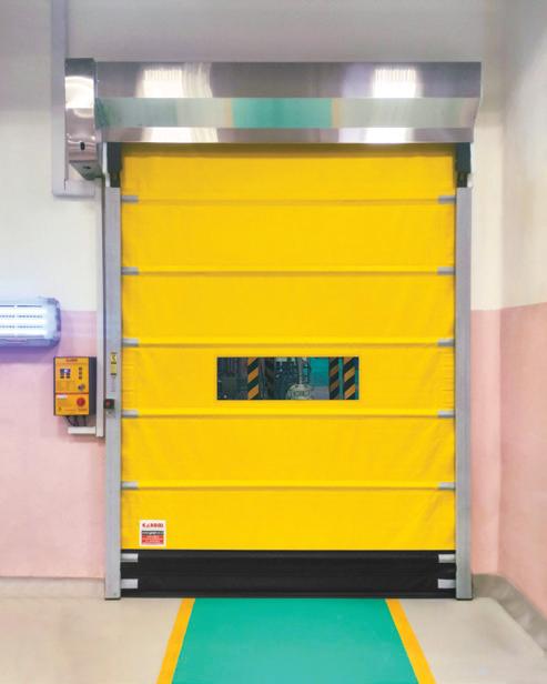 Gandhi Automations offers reset high speed doors for clean room integrity