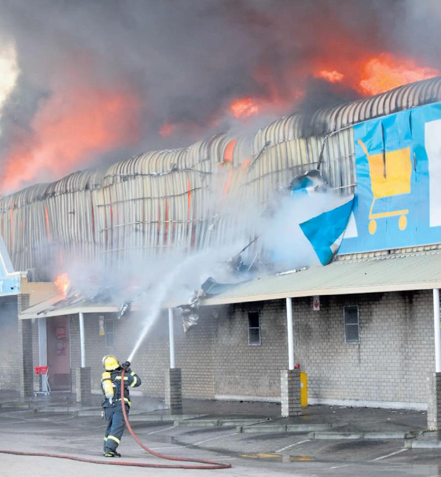 Woman injured in Mikeva fire