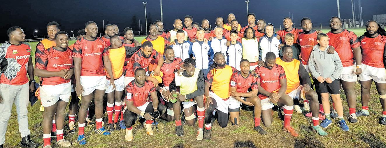 SWD Eagles take on the Kenya Simbas
