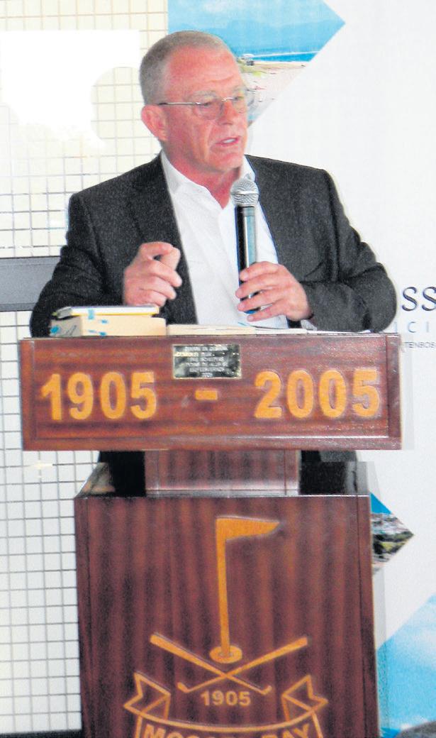 Adv. Gerrie Nel woon burgemeestersontbyt by