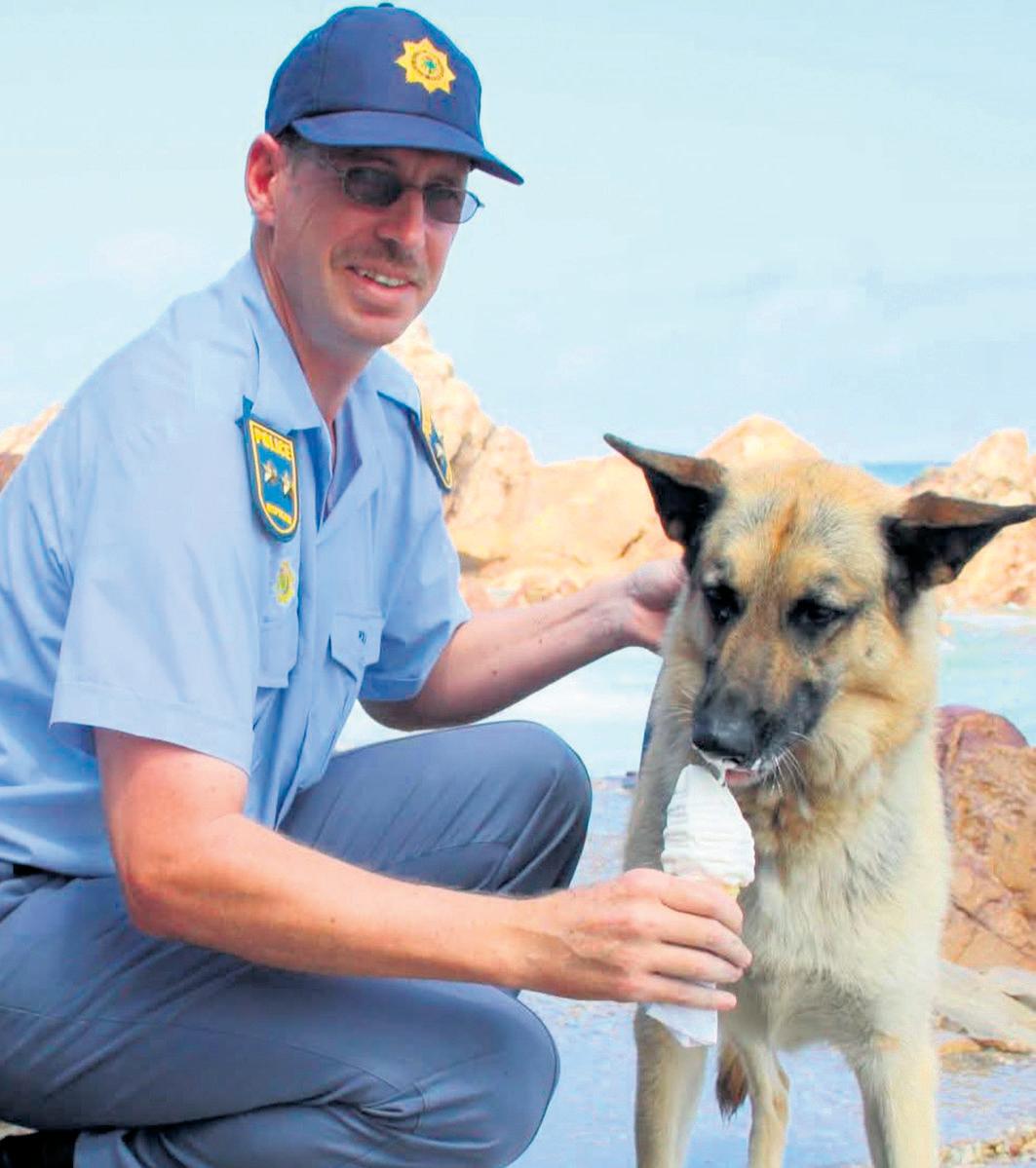 A final salute to long-serving K9 officer
