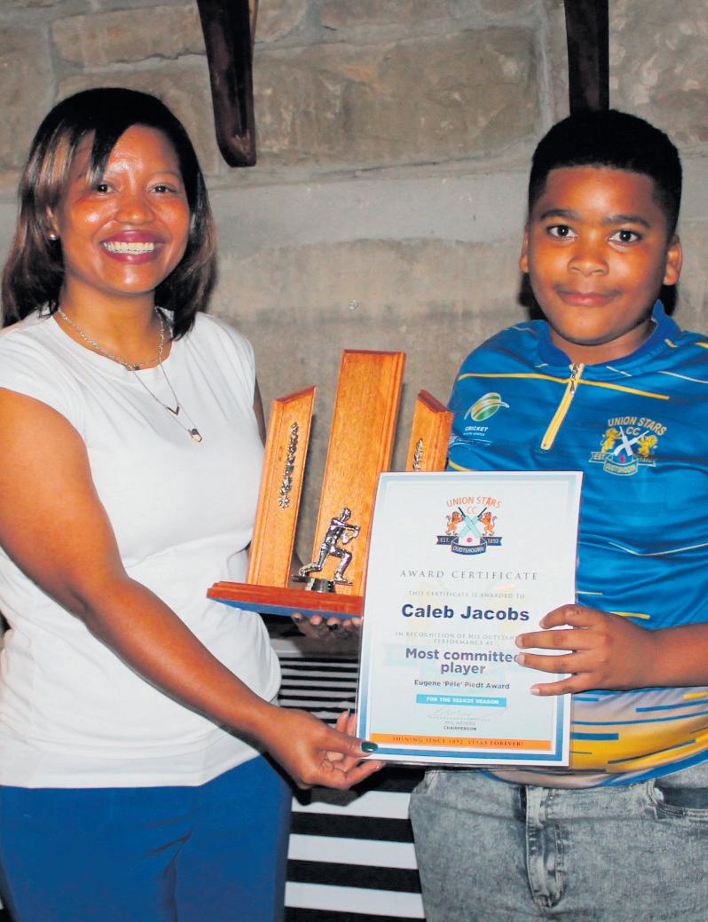 Union Stars vereer sy presteerders