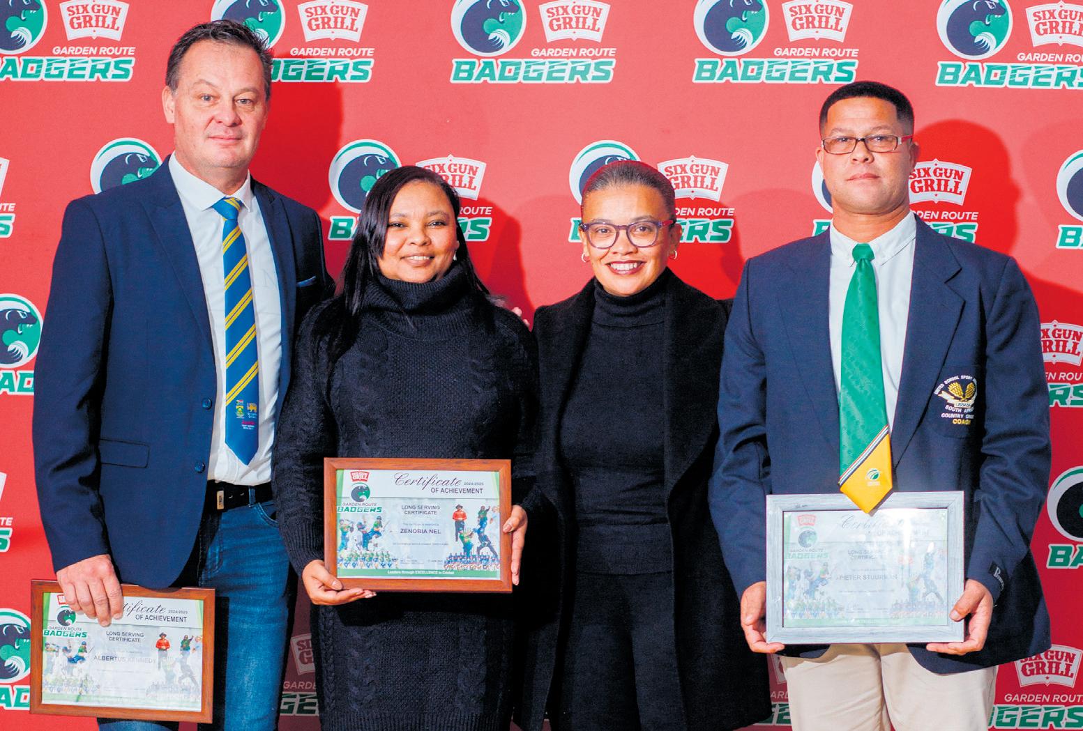 20 years of service for 3 SWD employees