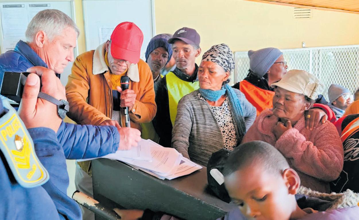 Dysselsdorp-inwoners ongelukkig oor behuising