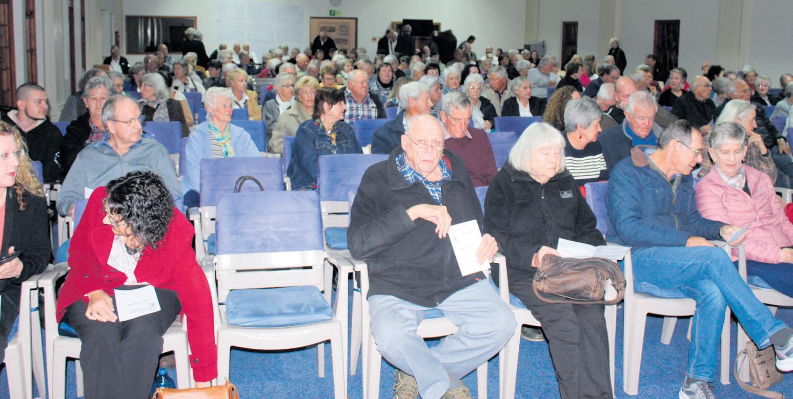 Stilbaai-sangers hou 'n warm winterkonsert