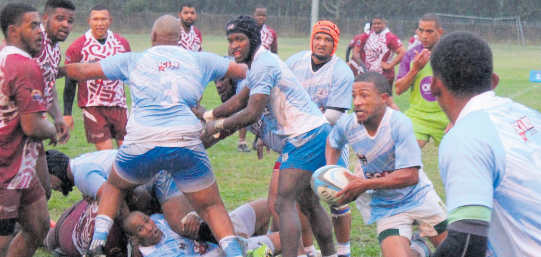 Blues kom tweede teen Bridgton op tuisveld