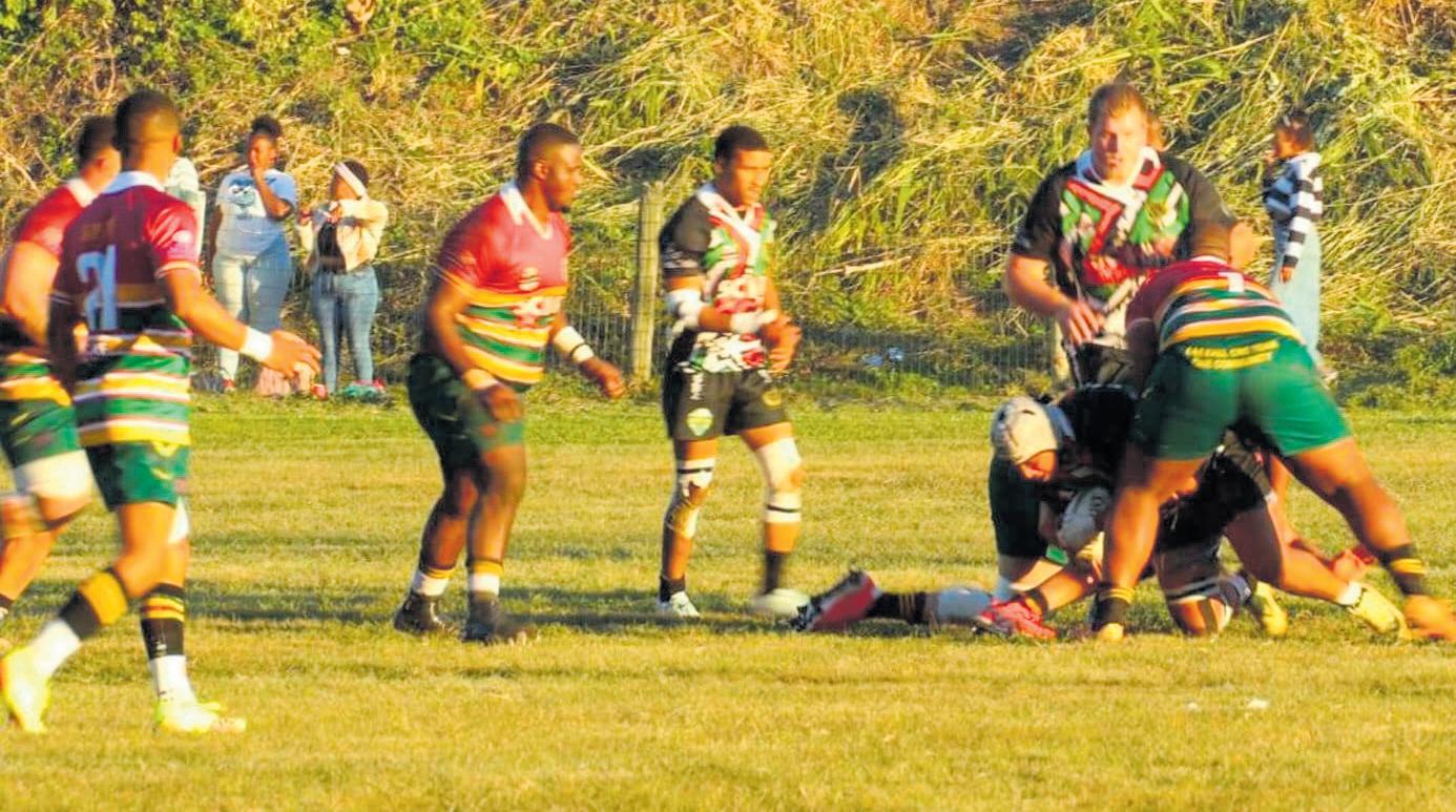 Heibi speel gelykop by Die Gaaitjie in Blanco