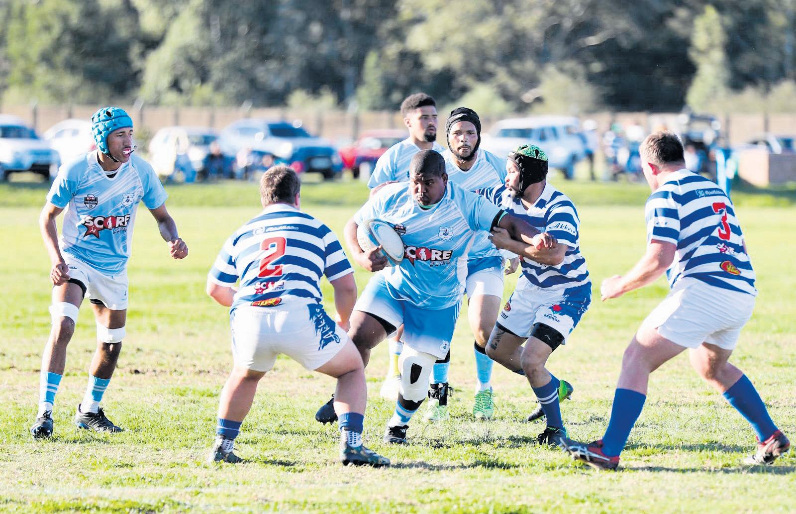 Blues oorheers besoekende George-span