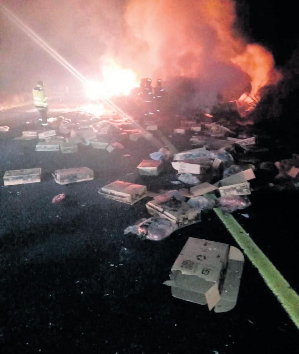 Ongeluk op N2 eis een lewe