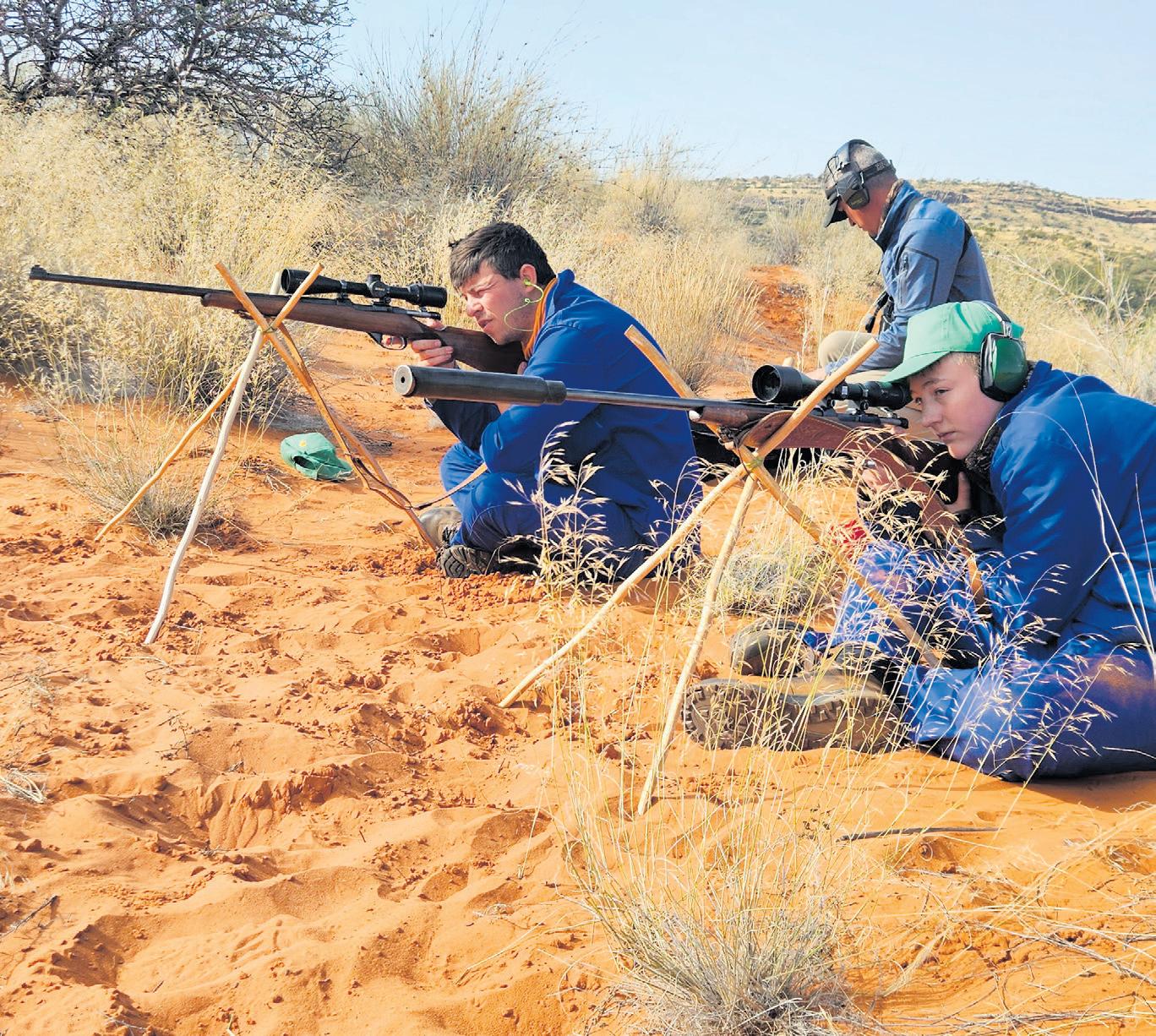 Skoliere bemeester jagvaardighede