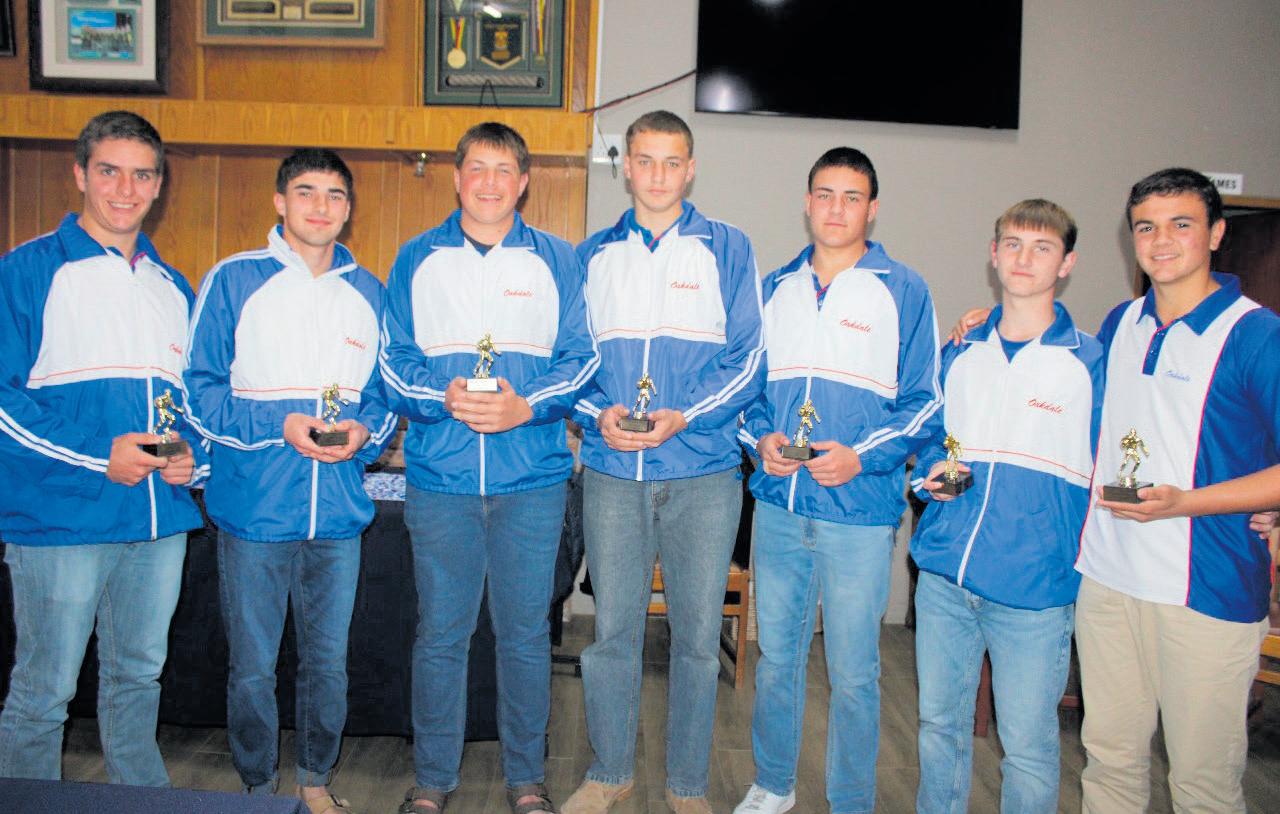 Oakdale bedank borge en eer 5de, 6de en 7de-rugbyspanne