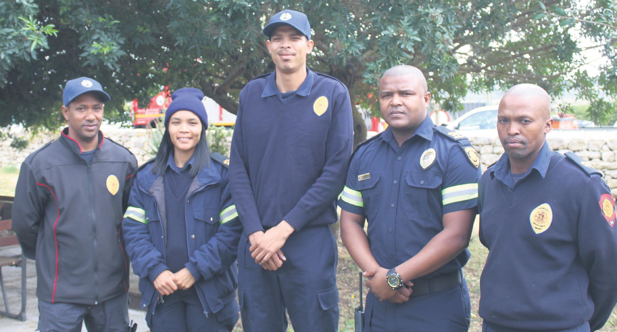 Goukou-plaaswag gee brandopleiding in Hessequa