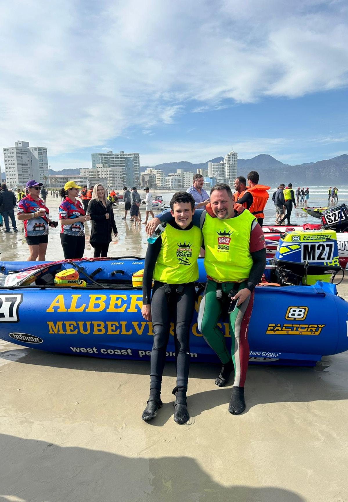 Albertinia-span mik vir Trans Agulhas-glorie