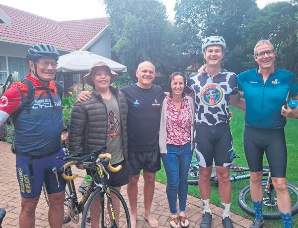 Andru se kankertrap neem hom deur die Tuinroete