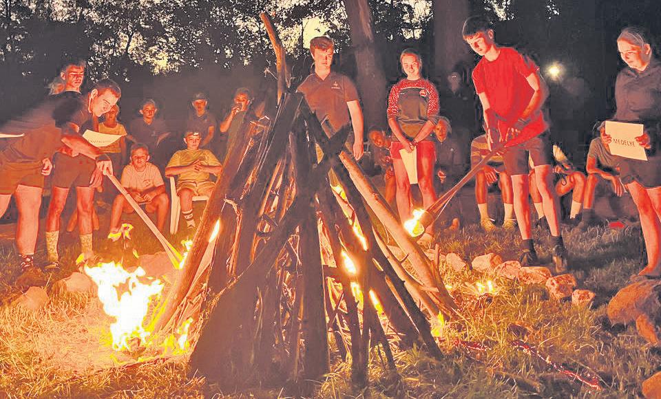 Voortrekkers hou uitdagende kommandokamp