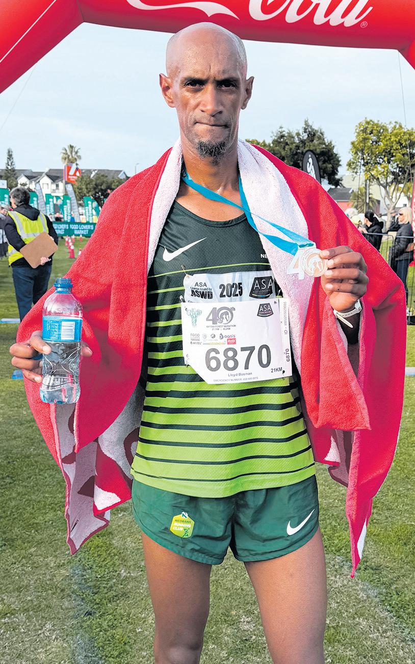 Two faces of the Knysna Forest Marathon